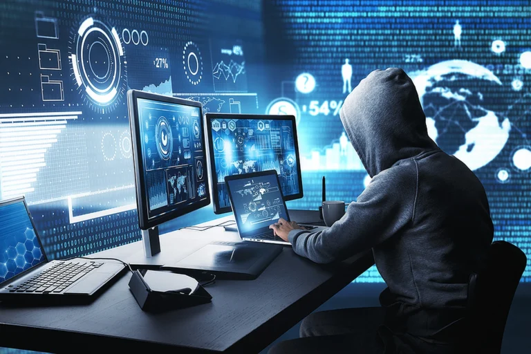 CU Boulder Cybersecurity Bootcamp students learning ethical hacking in a tech lab, 2025
