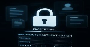 Realistic visualization of cybersecurity and data confidentiality