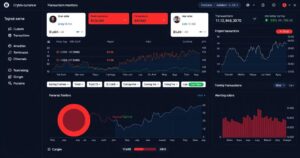 Visualization of insider threat detection using UEBA, DLP tools, and behavior monitoring systems to prevent unauthorized access and data exfiltration. 