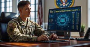 Cyber operations specialist 17c reviewing 17C MOS salary 2025