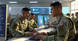 Cyber operations specialist 17c in realistic Army cyber operations training