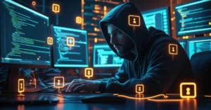 Visual representation of real-world cybersecurity protection