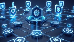 Under which cyberspace protection concept with digital shields and secure data streams.